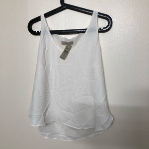 Loft white top